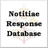 Notitiae Response Database